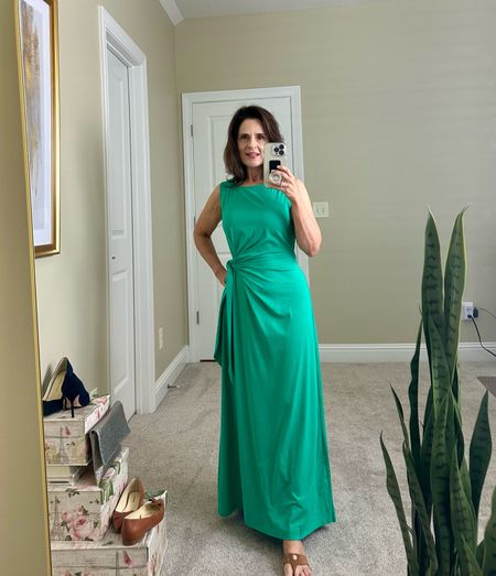 Petite tshirt maxi dress.  Great for after a day in the sun on vacation or casual dinner out.

Paired with a kitten heel thong.  Use code SAS10 for 10% off.
Casual summer dress
#ltkpetite #petite

#LTKOver40 #LTKTravel #LTKFindsUnder100