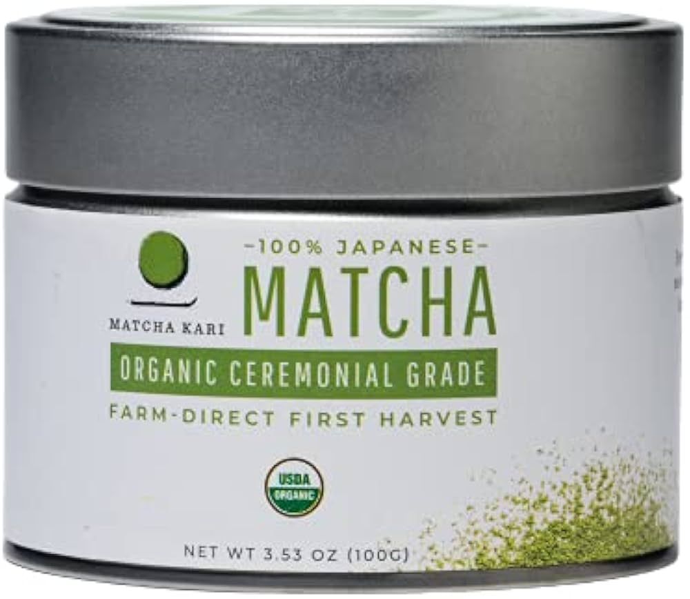 Dr. Weil Matcha Kari - Organic Matcha Green Tea Powder - 100 grams - Japanese Ceremonial Organic ... | Amazon (US)