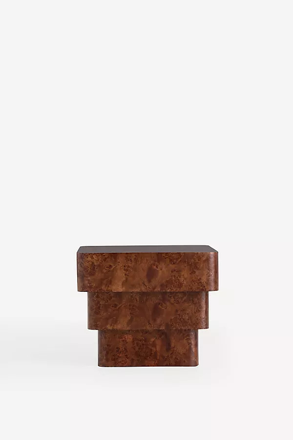 Leonne Burl Wood Side Table | Anthropologie (US)