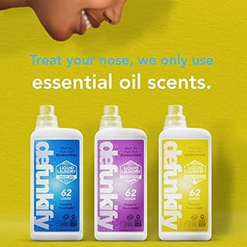 NEW! Defunkify Liquid Laundry Detergent, Lemongrass - Crushes Odor - EPA Safer Choice - 87% BioBased | Amazon (US)