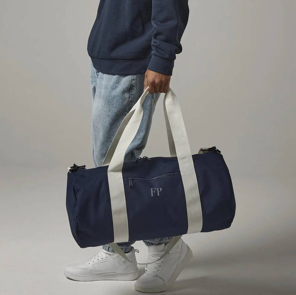 Personalised Initial Gym Duffel Bag For Him And Her | Not On The High Street