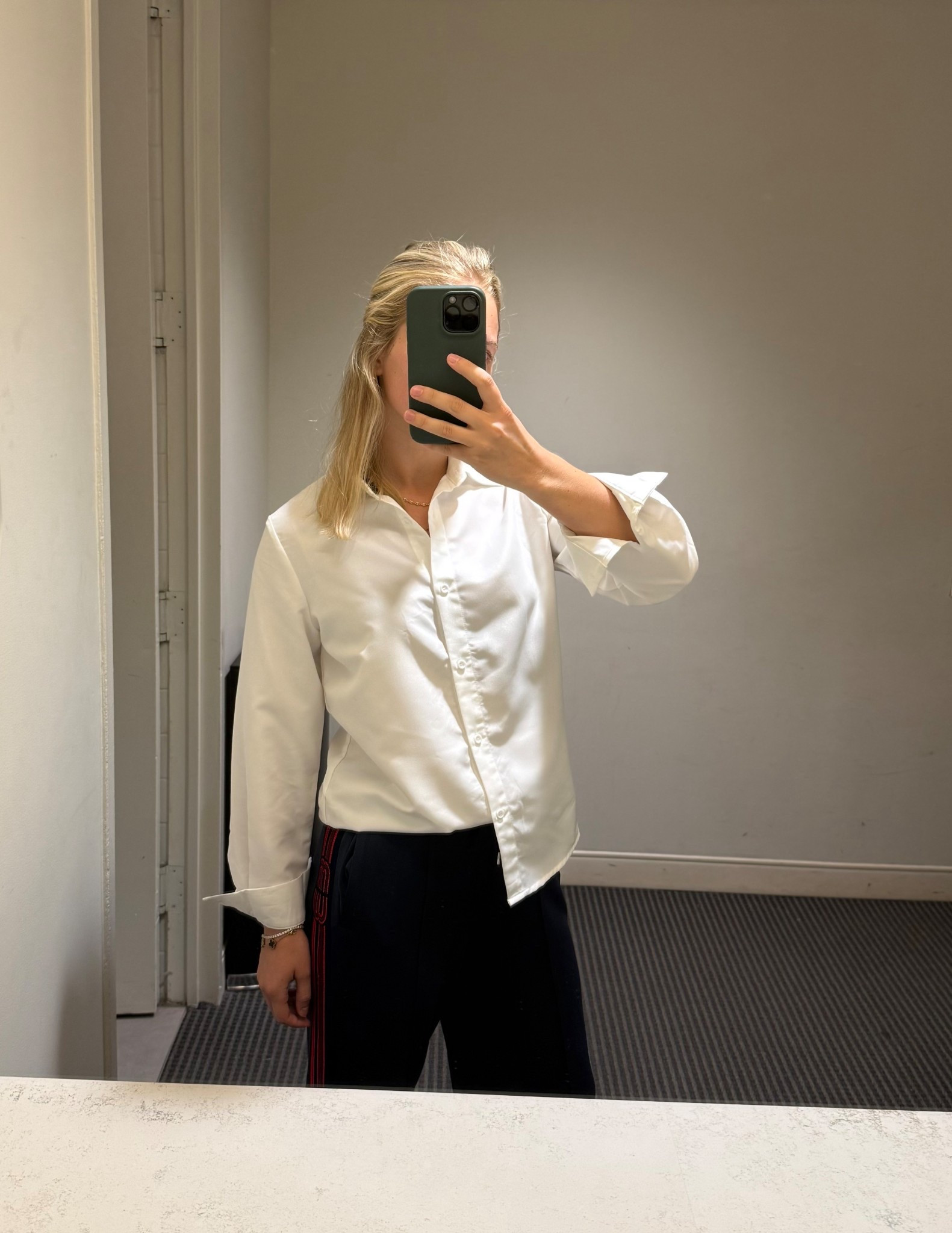 Easy Errand Outfit
 
White button down
Button down shirt
Collared shirt
Casual work outfit
cute causal outfit
casual outfit
class outfit
school outfit
shopping outfit
travel outfit
airport outfit
weekend outfit
lunch outfit
spring style
spring outfit
fall style
fall outfit
Maje Polympim Track Pants
Maje
Wide leg pants
High waisted pants
Blue pants
Blue sweatpants
Navy pants
Navy sweatpants
Blue and red pants
Maje pants
Travel outfit
Airport outfit
Drawstring pants
Sweatpants
Comfy pants
Flowy pants
Casual pants

#LTKStyleTip

#LTKWorkwear #LTKootd