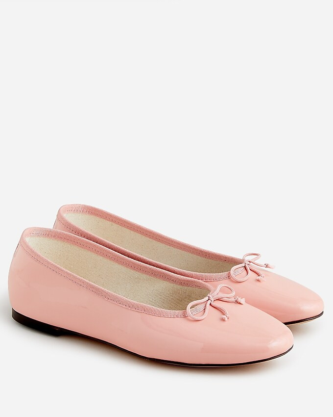 Zoe ballet flats in Italian patent leather | J. Crew US