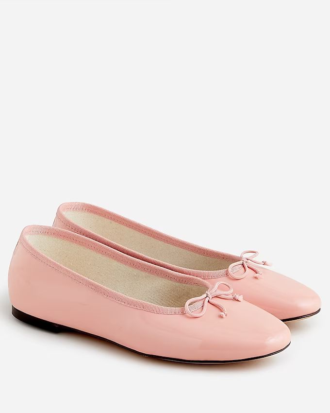 Zoe ballet flats in Italian patent leather | J.Crew US