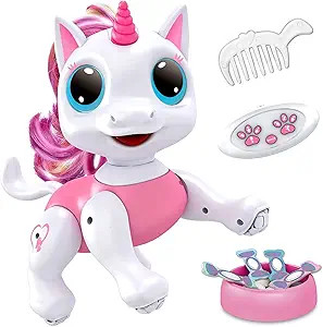 Power Your Fun Robo Pets Unicorn Toy for Girls and Boys - Remote Control Robot Toy with Interacti... | Amazon (US)