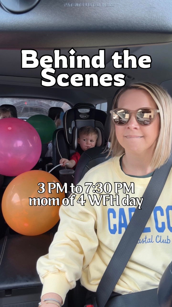 I did a lot in that 4.5 hour period 😅 

Follow along for more working mom life! 

#btsvlog #momvlog  #workingmoms #momof4 #motherhoodunfiltered
4 kids in 6 years, over40, workingmomlife, weekday vibes, weekday activities, motherhood, momsover40, momlifebelike, networking, lawyer life

#LTKWorkwear #LTKKids #LTKdayinmylife