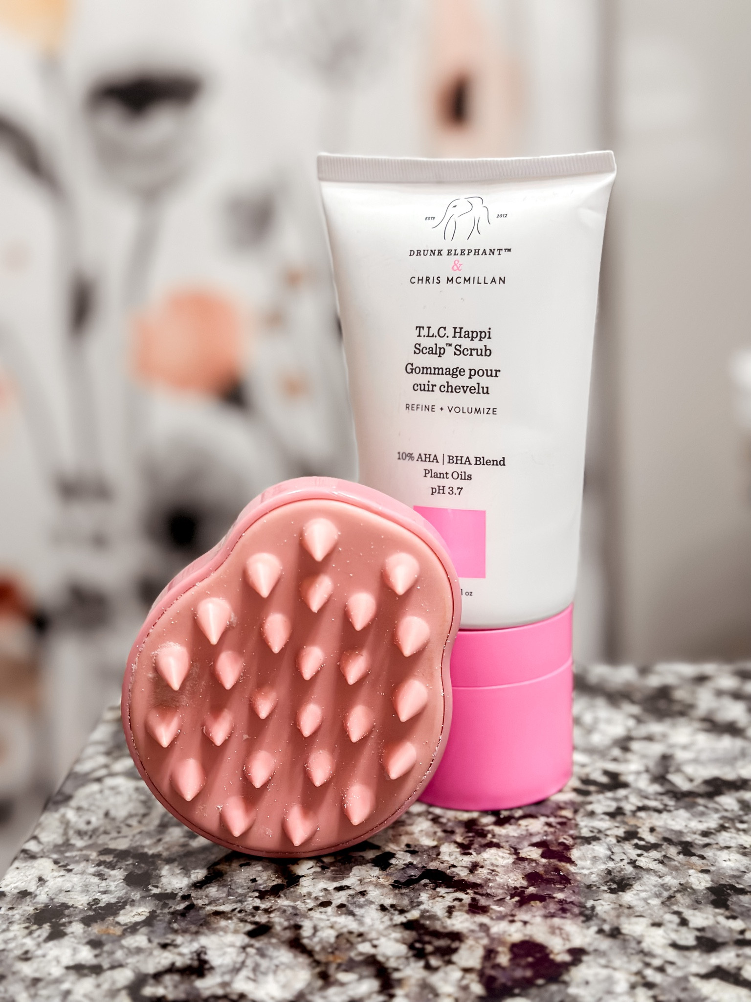 Happy scalp is happy hair. This is my favorite scalp cleanser + brush  