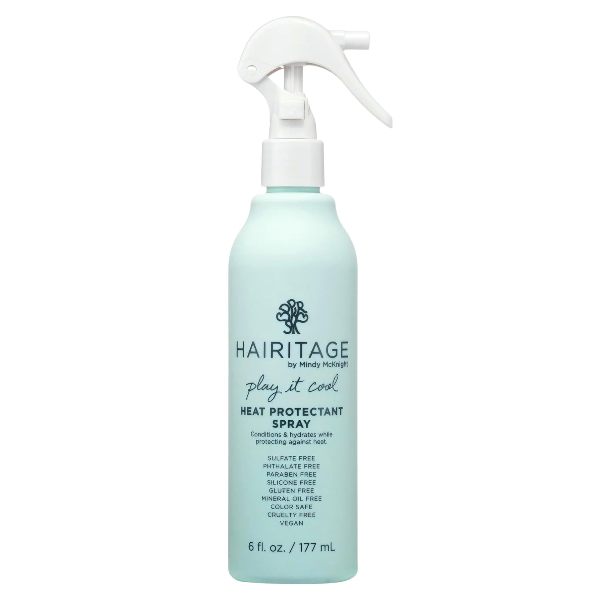 Hairitage Heat Protectant Spray for Hair - Up to 450 Degree Protection + Hydrates + Strengthens H... | Amazon (US)
