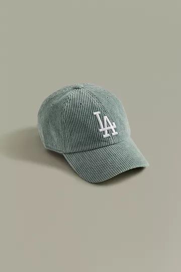 ’47 UO Exclusive MLB Los Angeles Dodgers Cord Cleanup Baseball Hat | Urban Outfitters (US and RoW)