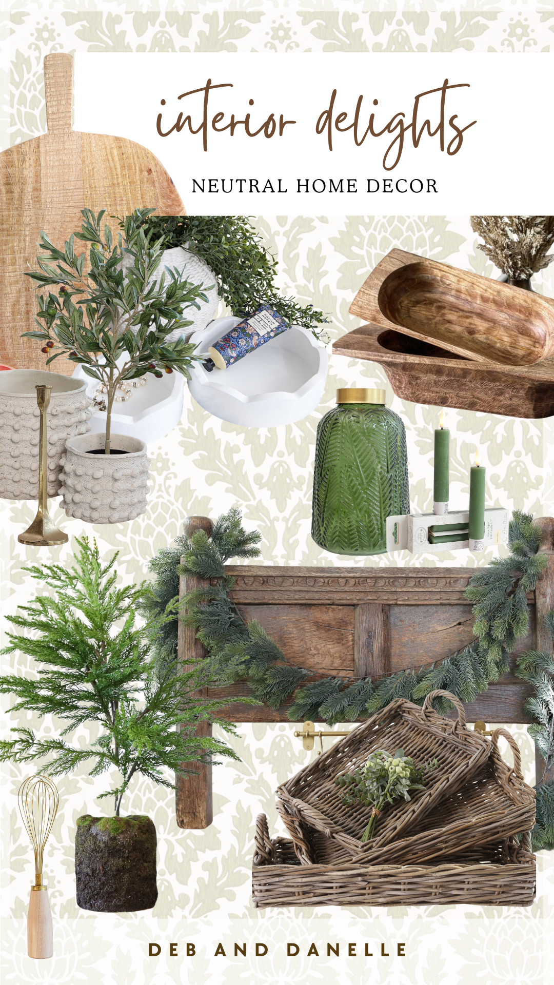 I love Interior Delight's neutral home decor finds. They also have some great clearance finds right now.  

 #LTKHoliday #LTKHome #LTKSaleAlert