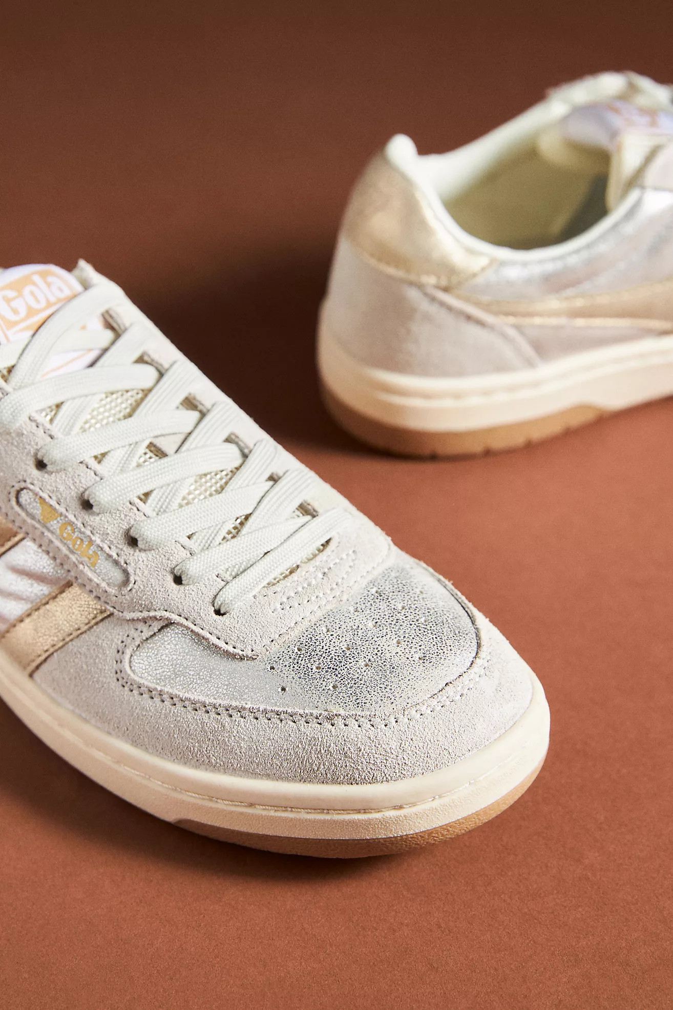 Gola Hawk Metallic Sneakers | Anthropologie (US)