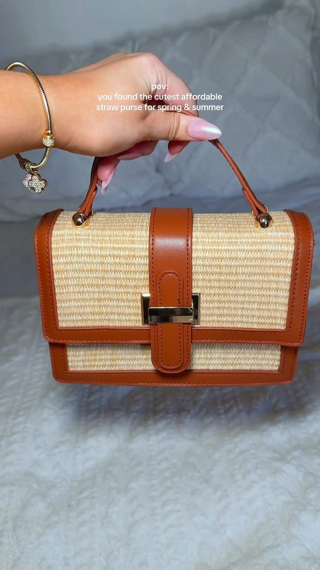 pov: you found the cutest affordable straw purse for spring and summer 🐚🫶🏻✨

#amazonfinds #strawpurse #summerbag