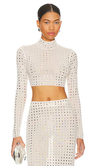 Zenni Top in Neutral | Revolve Clothing (Global)