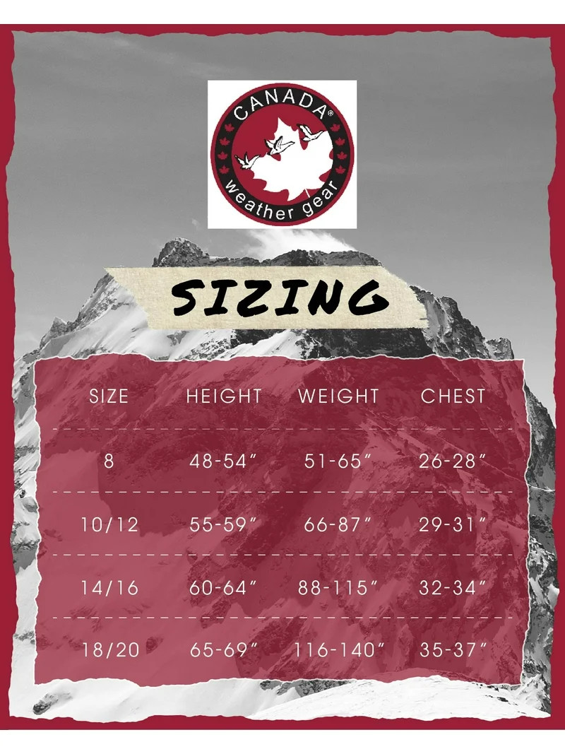 CANADA WEATHER GEAR Boys' Puffer Jacket - Lightweight Nylon Packable Winter Coat for Boys (8-20) | Walmart (US)