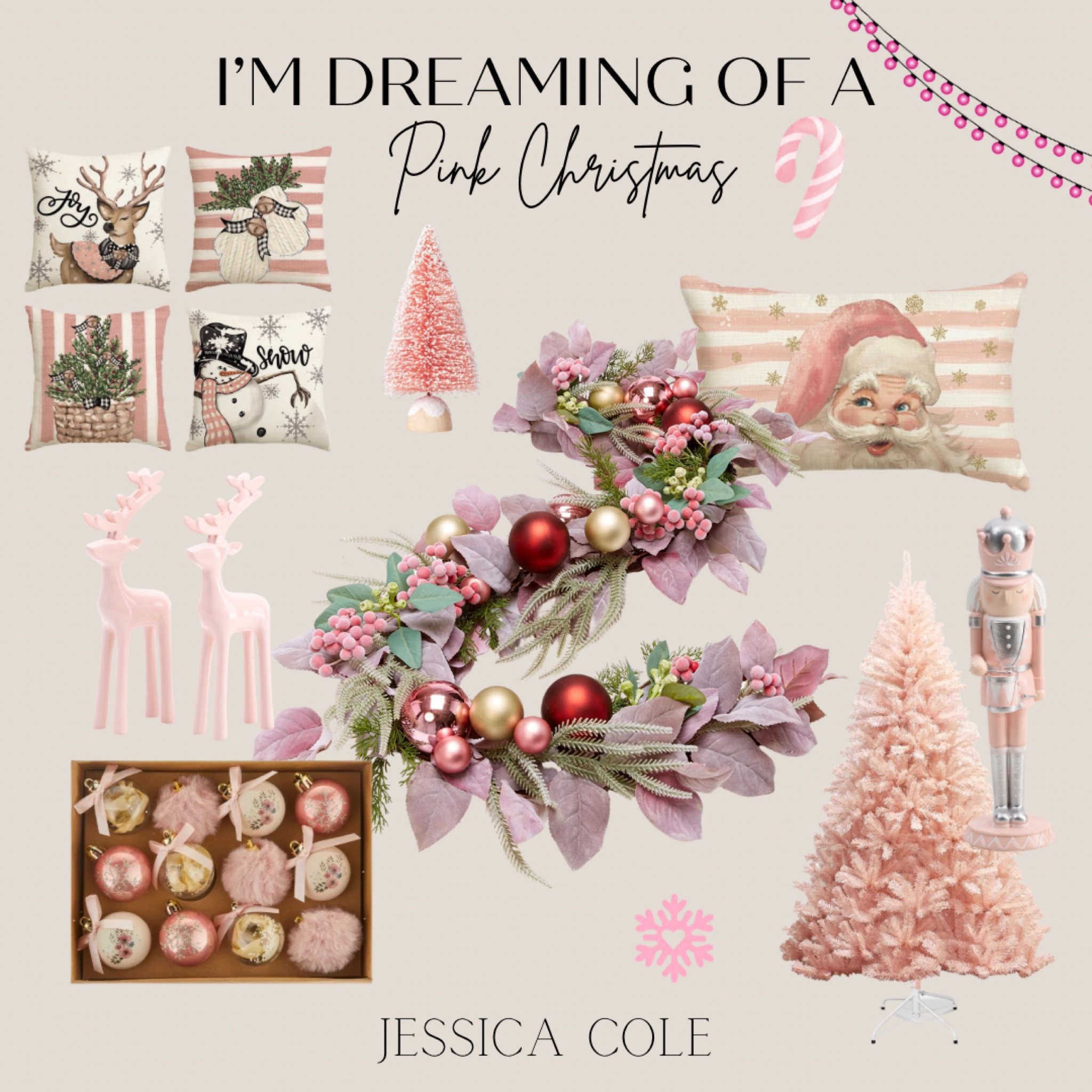 Pink Christmas. Christmas decor. Blush Christmas decor  

#LTKSeasonal #LTKHolidaySale #LTKHoliday