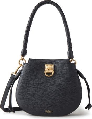 Mulberry Mini Iris Leather Hobo Bag Black Bag Bags Summer Outfits Affordable Fashion | Nordstrom