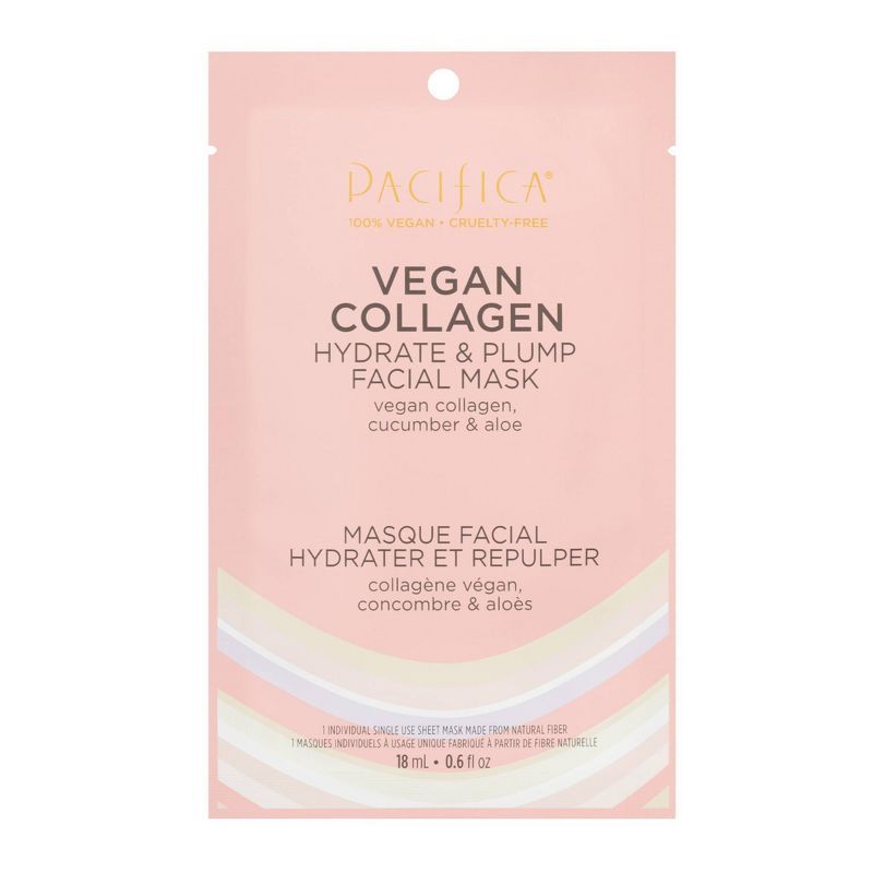 Pacifica Vegan Collagen Hydrate and Plump Facial Mask - 0.67 fl oz | Target