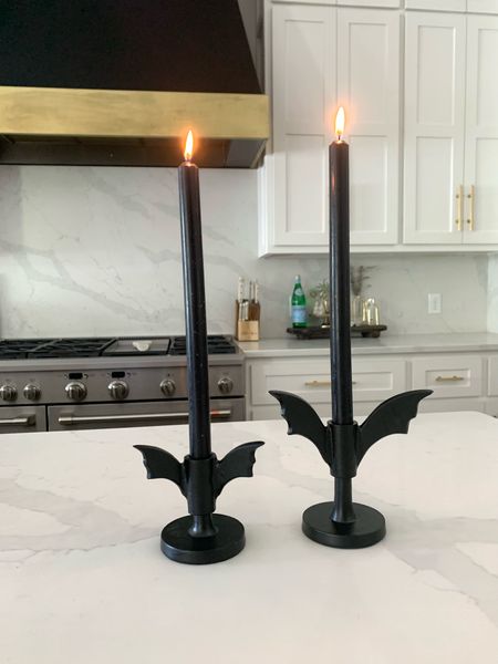 This is my first Halloween purchase of the season and I couldn’t be more pleased! These spooky bat candlestick holders are going to be the perfect accessory for any Halloween tablescape!



#LTKhome #LTKSeasonal