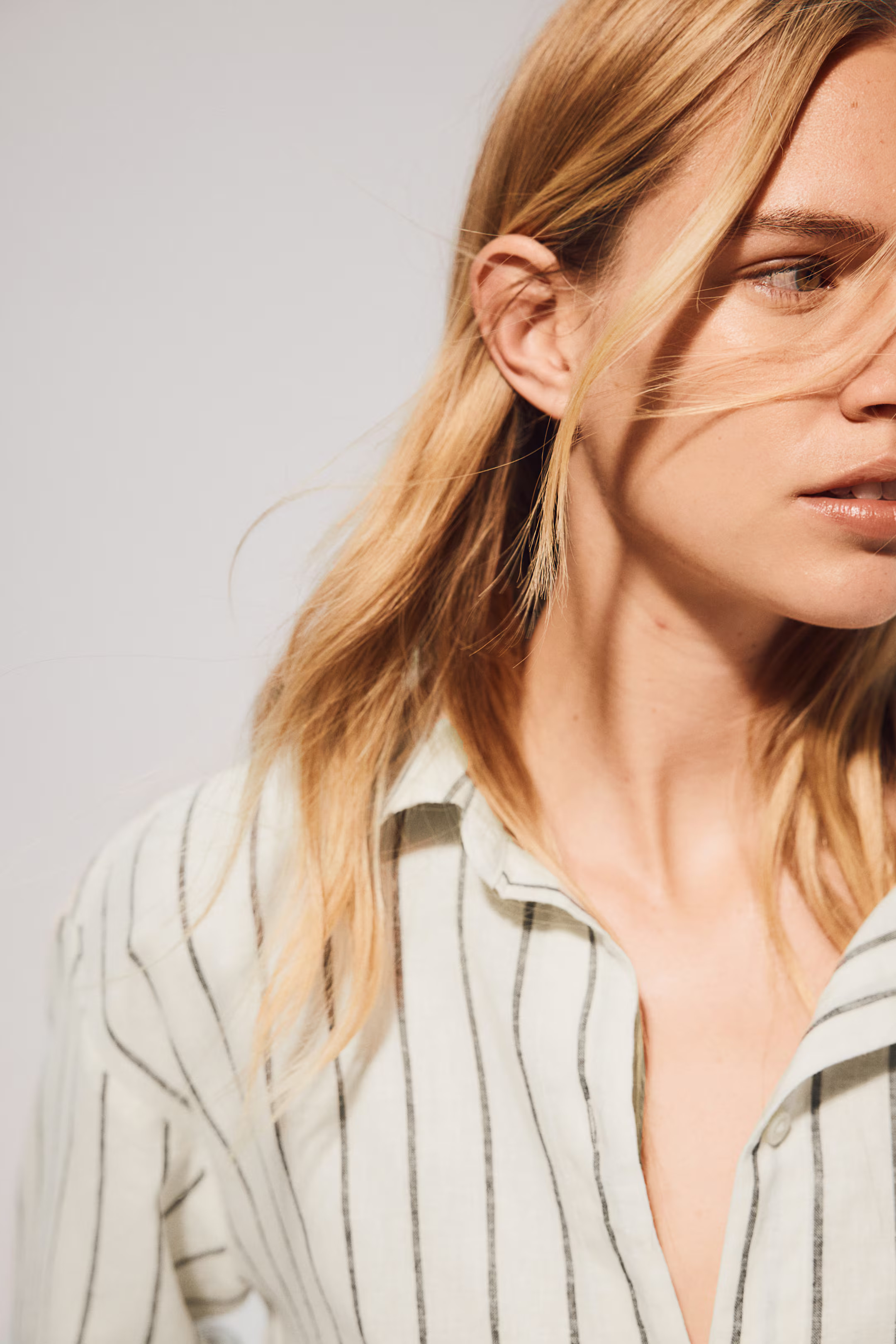 Linen-blend Shirt | H&M (US + CA)