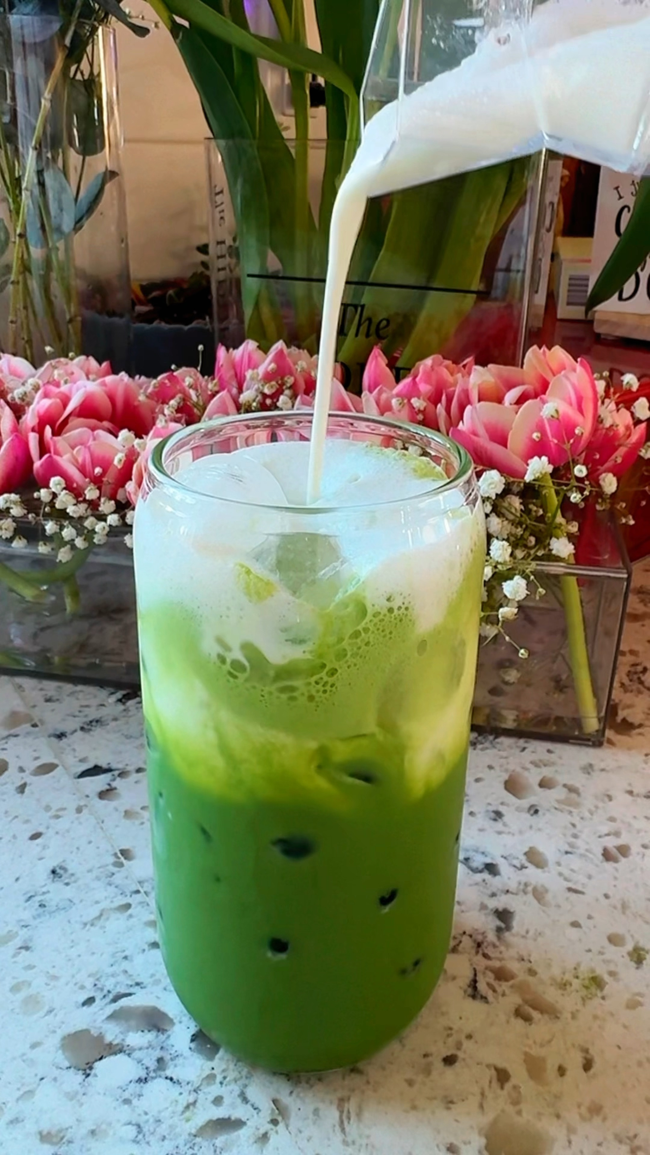 Iced Matcha Latte with Vanilla Sweet Cream Cold Foam at Home

#LTKxTarget #LTKhome #LTKfindsunder50