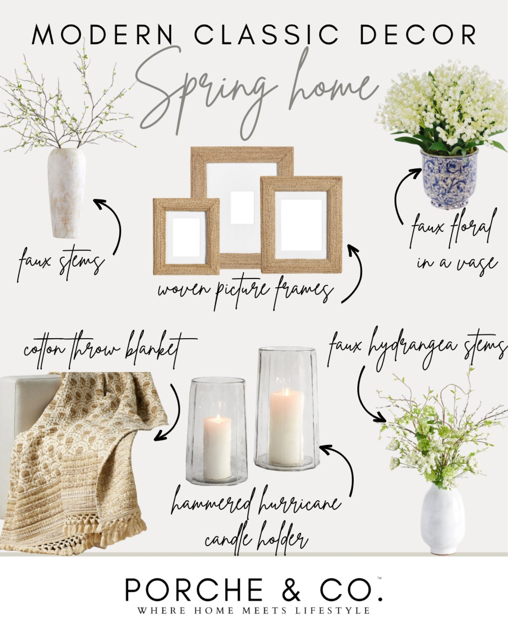 Modern classic Spring home decor
Spring decor
Pottery barn Spring decor 
#visionboard #moodboard #porcheandco

#LTKstyletip #LTKhome #LTKSeasonal