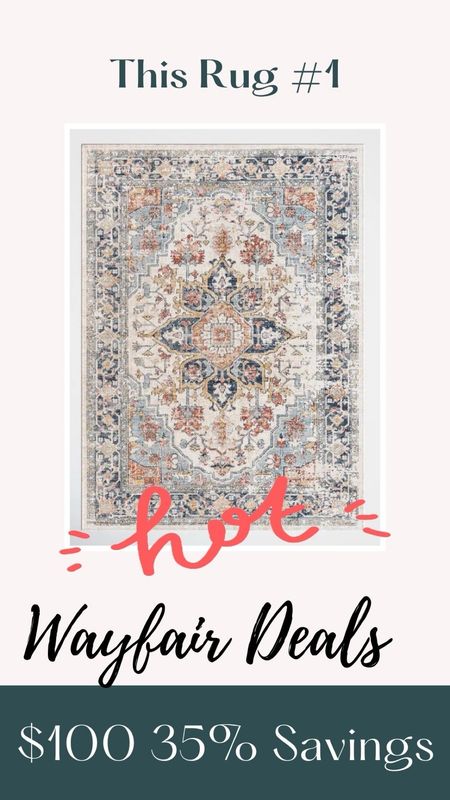 From classic motifs to modern designs, these newest area rugs offer endless possibilities for decorating with flair. 🖼️🔮 #RugGoals

#LTKhome #LTKSpringSale #LTKsalealert