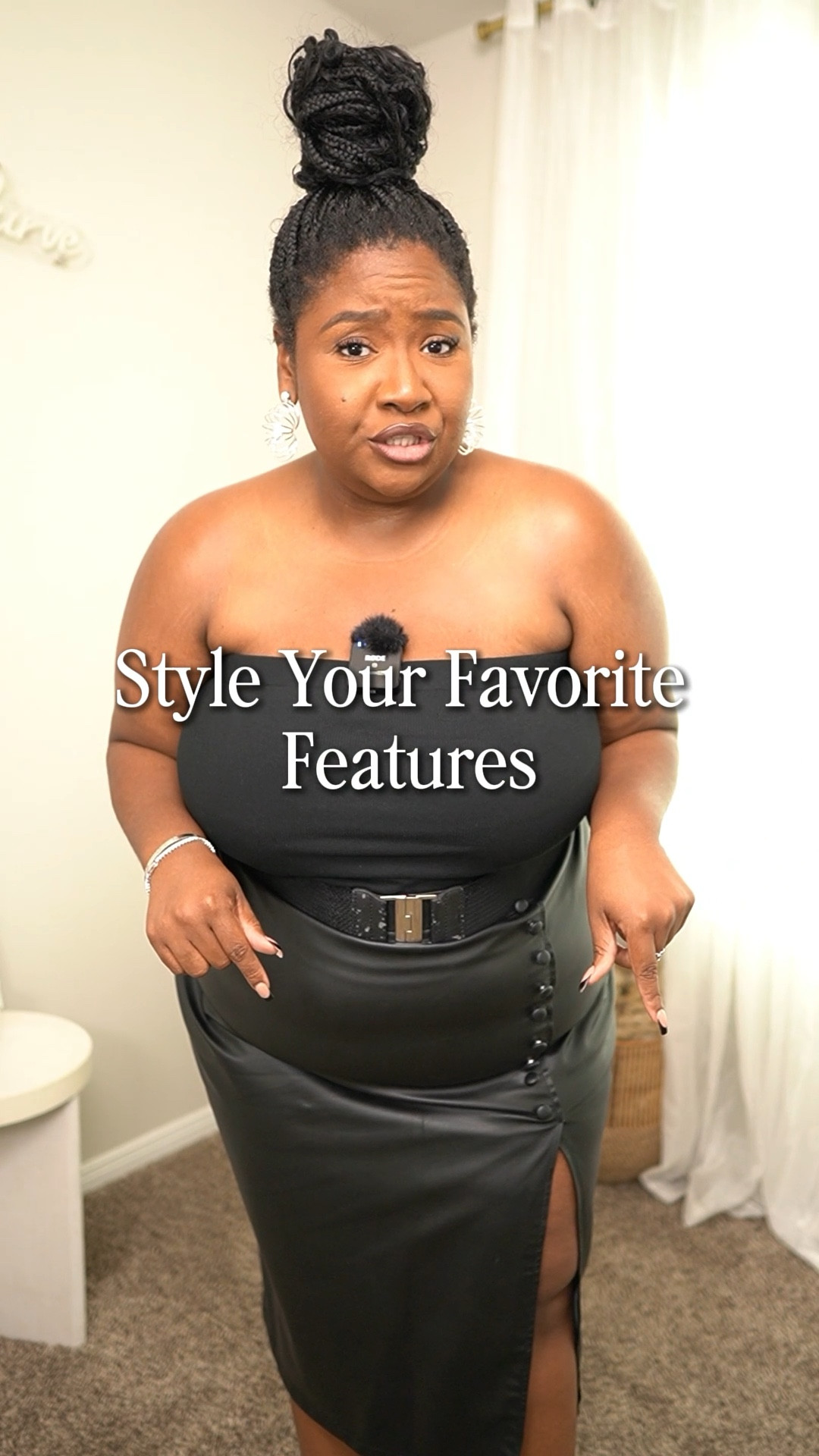 Plus size styling tip! Focus on your favorite features versus on what you’re trying to hide! Items still in stock & similars are linked below.

Use code ASHLEYXSPANX for 15% off for new customers + free shipping on my shaper .

Plus size fashion. Plus size fall outfits. Style tips. Faux leather skirt. Tube top. Abercrombie curve jeans. Event dresses 

#LTKStyleTip #LTKPlusSize