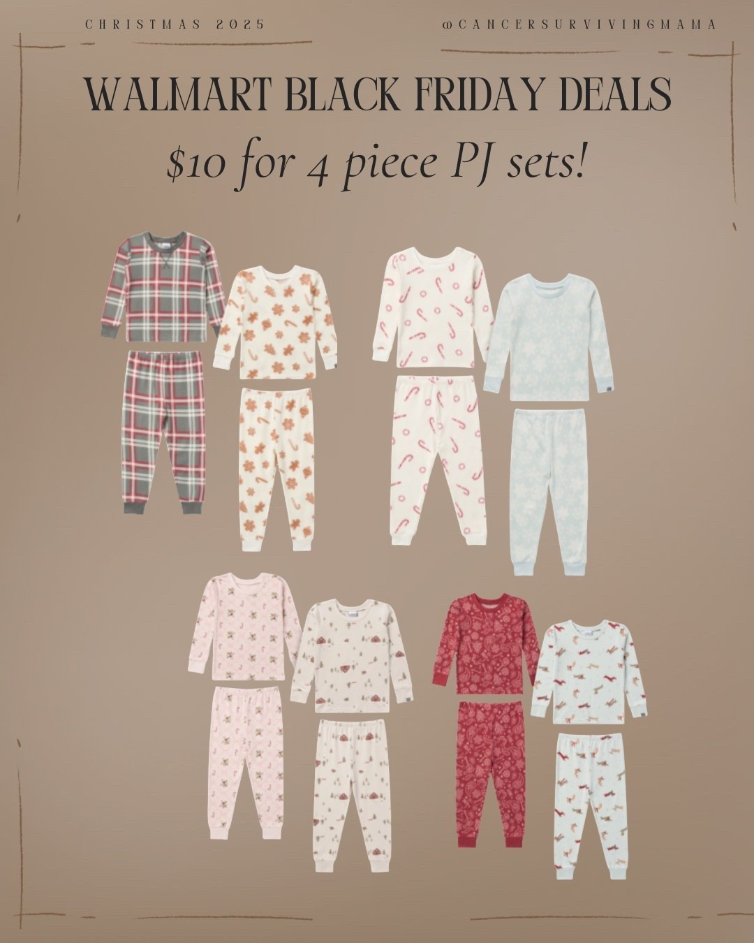 another black friday steal!! these 4 piece christmas pajama sets are on sale for only $10! That’s $2.50 each!! i’m obsessed with this brand and everything from them- the quality is amazing and the patterns are so cute! 

Babies-5T! 

modern moments by gerber | walmart | christmas pajamas | black friday | black friday deals | walmart deals | walmart christmas | kids christmas pjs | pjs | pajamas | on sale | clearance | trending | best seller 

#LTKHoliday #LTKCyberWeek #LTKSeasonal