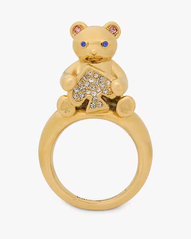 Oh What Fun Spade Teddy RingComparable Value$129$69(47% off) | Kate Spade Outlet