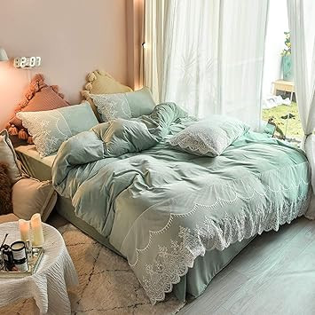 Juego de fundas nórdicas dobles amarillas, juego de sábanas King Size Morado, juegos de sábana... | Amazon (ES)