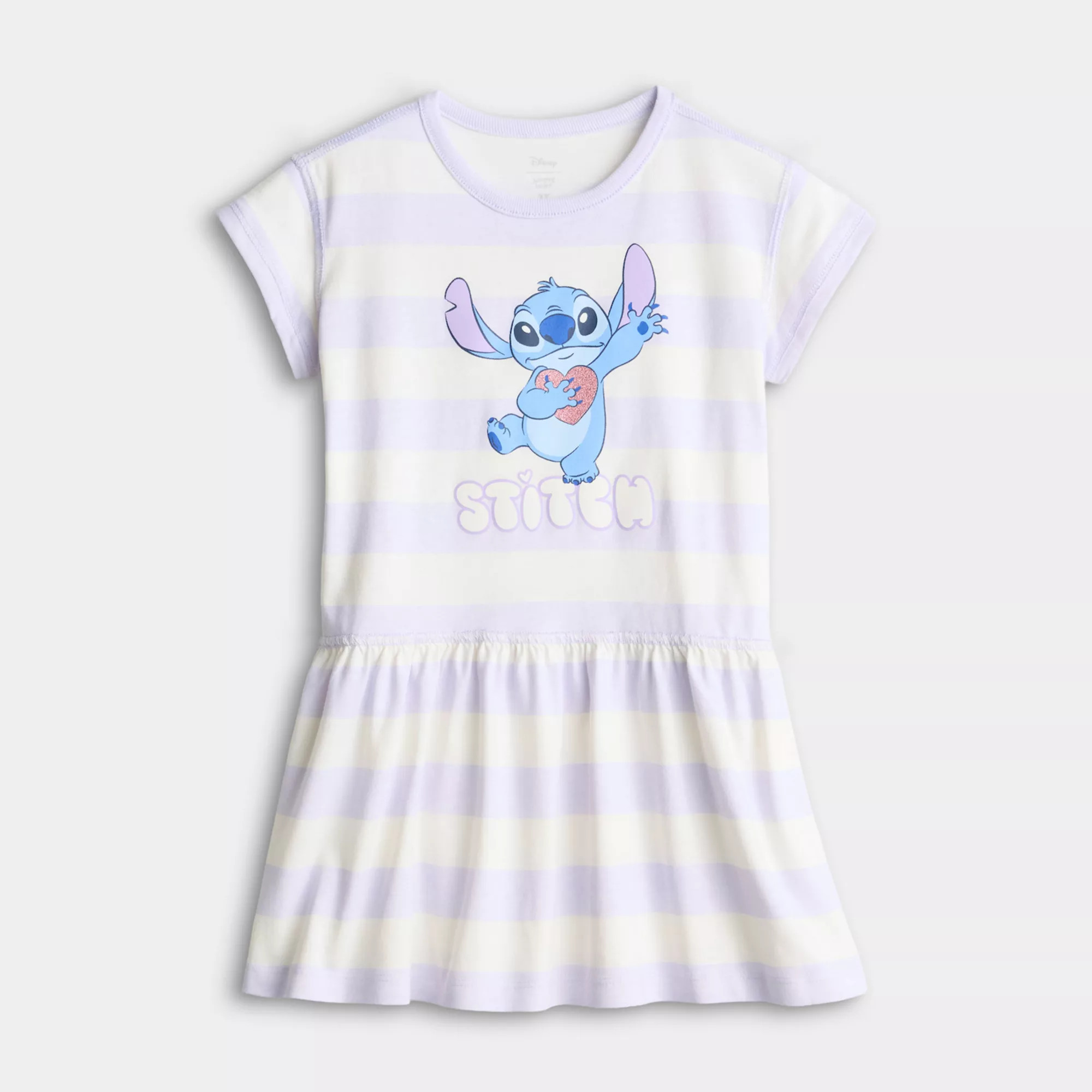 Toddler & Girls 6-12 Jumping Beans® Disney's Stitch Adaptive Sensory Friendly Drop Waist Knit Dr... | Kohl's