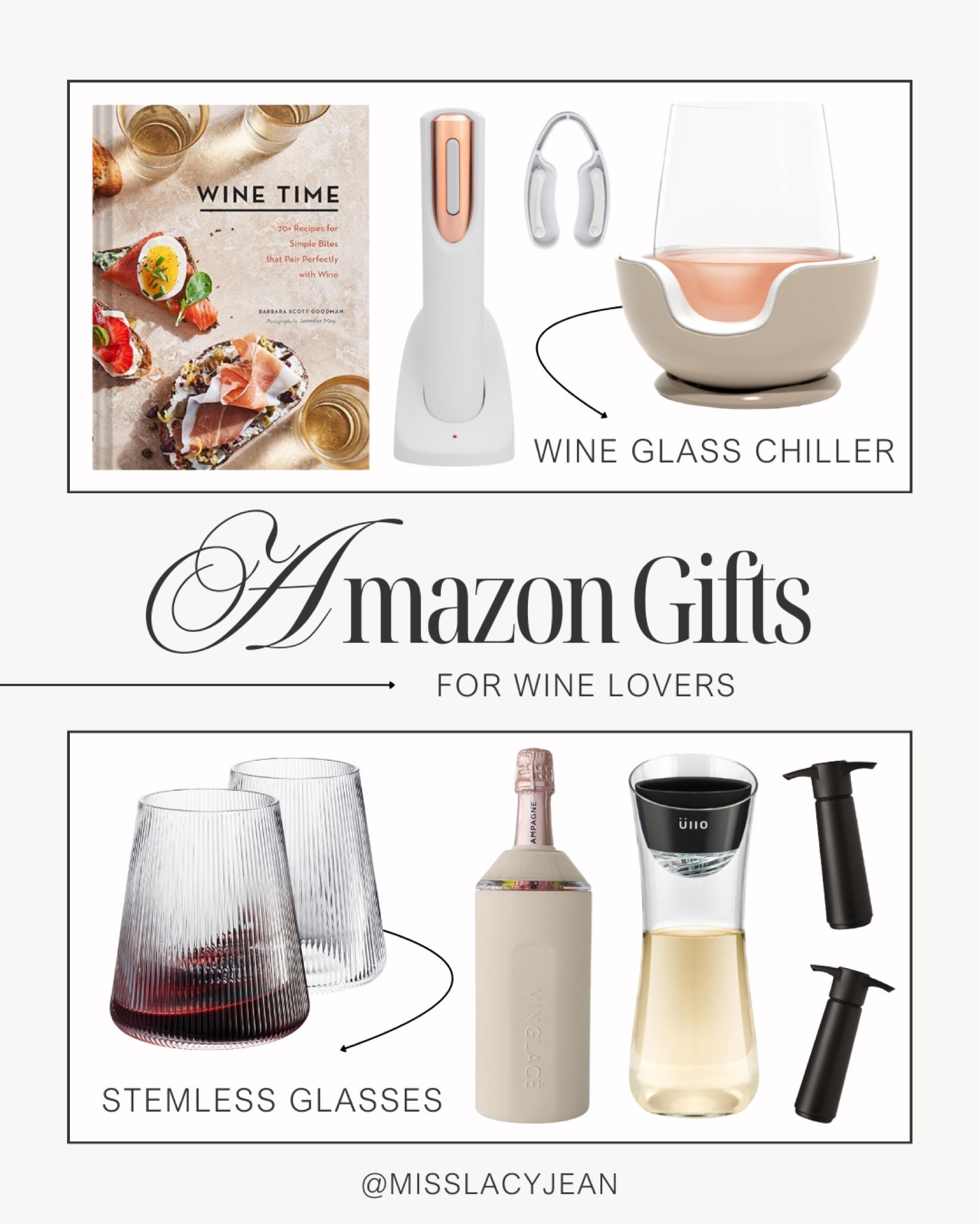 Amazon Gifts For Wine Lovers 🍷

amazon gifts // amazon gift guide for her // amazon gift guide // gifts for her // gift guide for her // gifts for mom // gift idea // gift ideas for women // gift ideas for her // christmas gift idea // christmas gift guide // christmas gifts 2024

#LTKFindsUnder100 #LTKFindsUnder50 #LTKGiftGuide