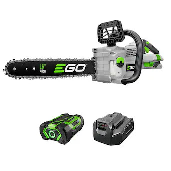 EGO POWER+ 56-volt 16-in Battery 2.5 Ah Chainsaw Battery Included Charger Included | Lowe's