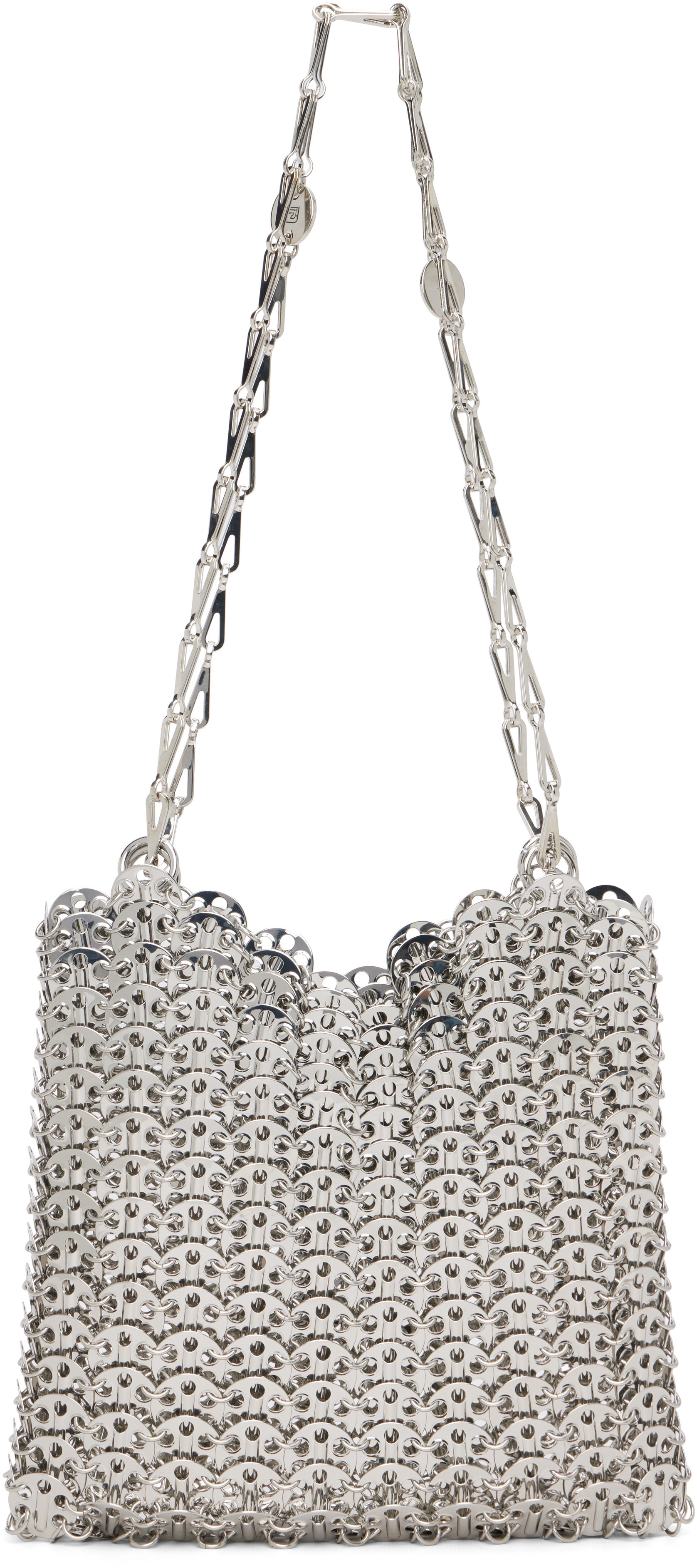 Rabanne Silver Iconic 1969 Bag | SSENSE
