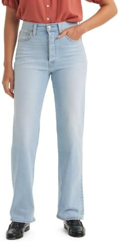 Levi's Women's Ribcage Straight Full Length Jeans | Amazon (US)
