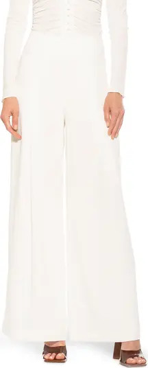 Elia High Waist Pleat Wide Leg Pants | Nordstrom Rack