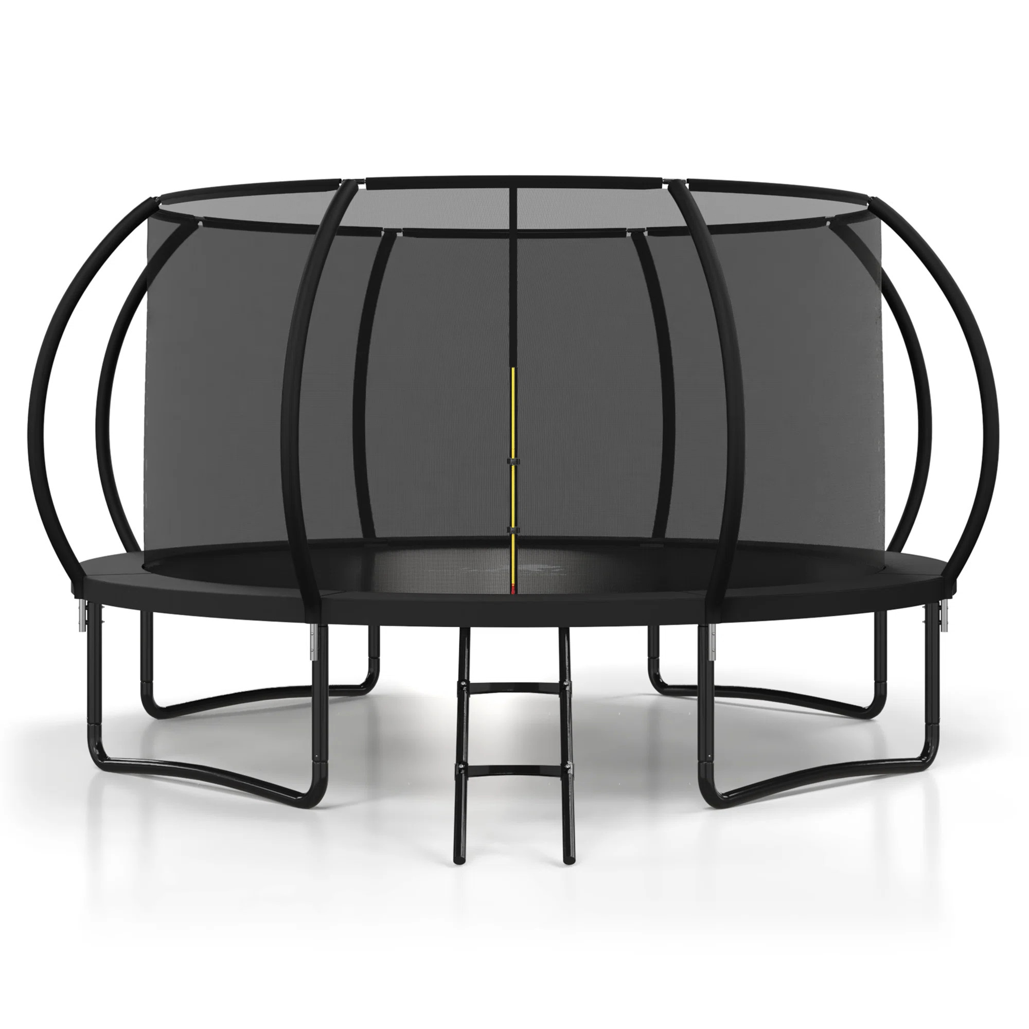 Polar Aurora 14 FT Kids Recreational Trampoline W/ Safety Enclosure – Indoor & Outdoor Use Blac... | Wayfair North America