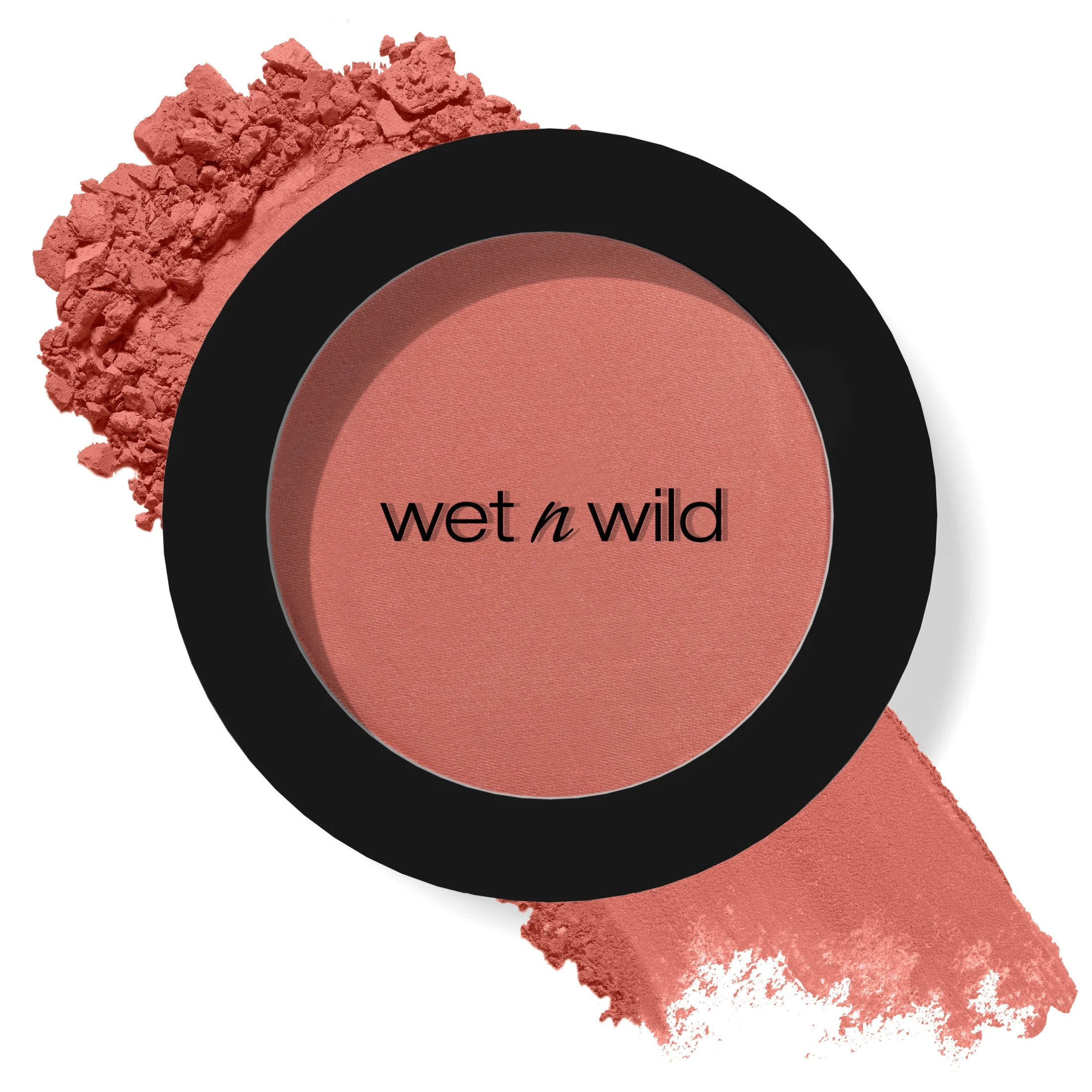 Wet n Wild Color Icon Blush Makeup, Infused with Jojoba Oil, Bed of Roses, 0.21 oz | Walmart (US)