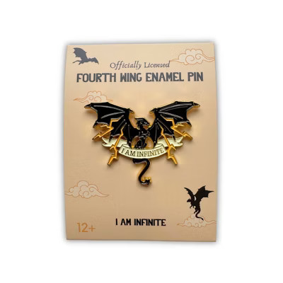 I Am Infinite Fourth Wing Enamel Pin | Target