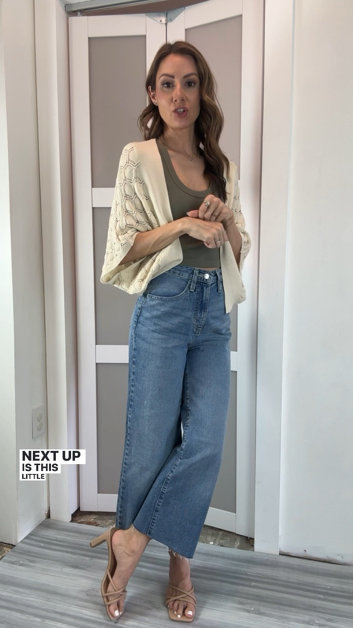 Promo code: MICHE716 for 10% off of the cardigan in addition to a 35% off prime day deal making it $17.54! It comes in lots of color options and I am wearing a size small. I love this for the upcoming months when it’s not cold yet because it is so lightweight and comfy and it still gives that fall vibe. I am wearing a small in my tank and a 00 in the jeans. Cut the jeans to make them ankle length.

#LTKFindsUnder50 #LTKVideo #LTKSaleAlert