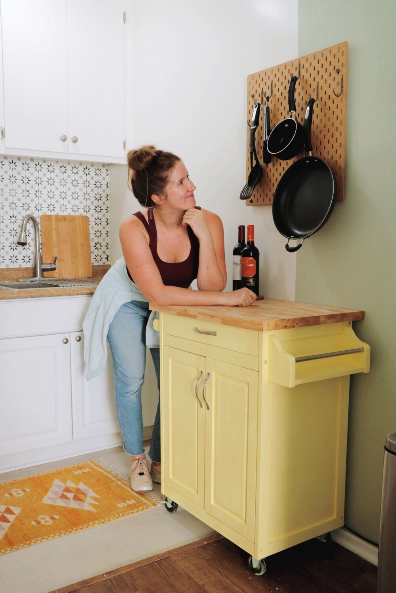 Ideas for organization in a tiny kitchen 

#LTKHome