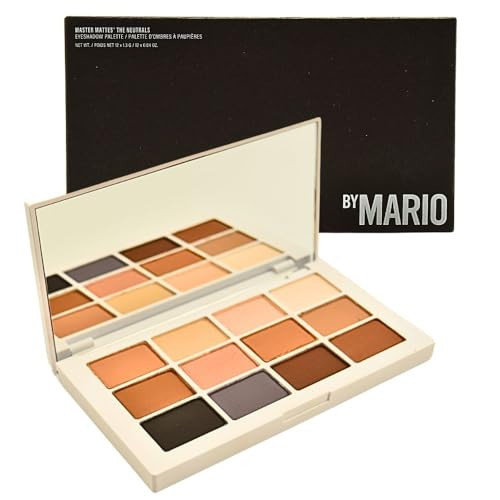 Makeup By Mario Master Mattes Eyeshadow Palette - The Neutrals, 0.65 Ounce (Pack of 1) | Amazon (US)