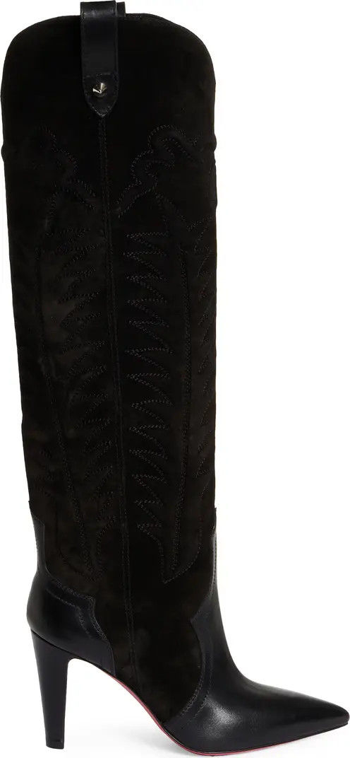 Santia Pointed Toe Knee High Boot (Women) | Nordstrom