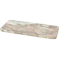 Bloomingville Marble Food Serving Tray, Beige and White | Amazon (US)