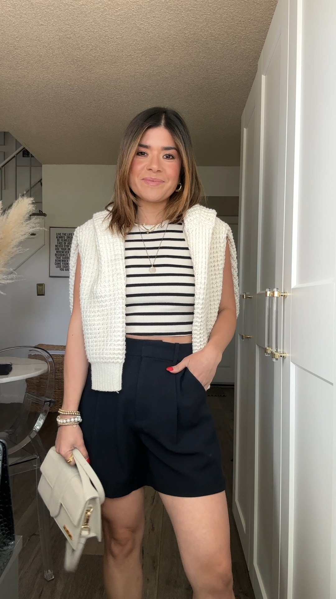 Last hours to enjoy 25% off my favorite tailored shorts! Via @abercrombie! 
They are so good and fit so well! 
I’m wearing size 24.
Tank top size xs 
Spring style, Abercrombie, Abercrombie style

#LTKFindsUnder100 #LTKFindsUnder50 #LTKSaleAlert