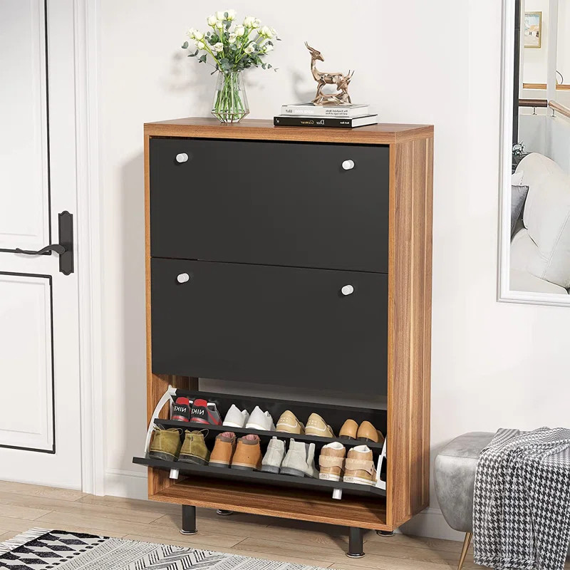 24 Pair Shoe Storage Cabinet | Wayfair North America
