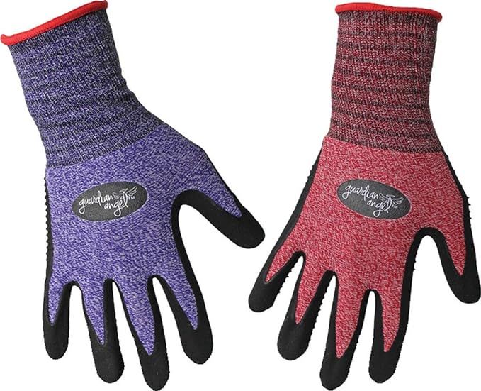 BOSS MANUFACTURING 8444XS 656730 Guardian Angel Dotted Nitrile Palm Knit Wrist Assorted, X-Small,... | Amazon (US)