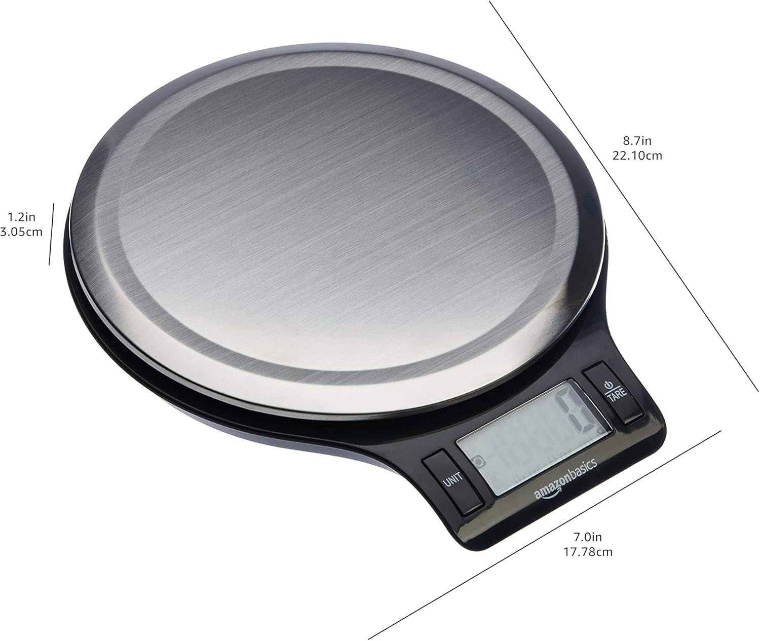 Amazon Basics Digital Kitchen Scale with LCD Display, Batteries Included, Weighs up to 11 pounds,... | Amazon (US)