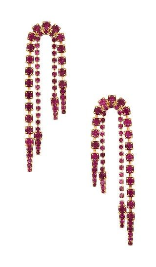 Jayla Earrings in Pink | Revolve Clothing (Global)