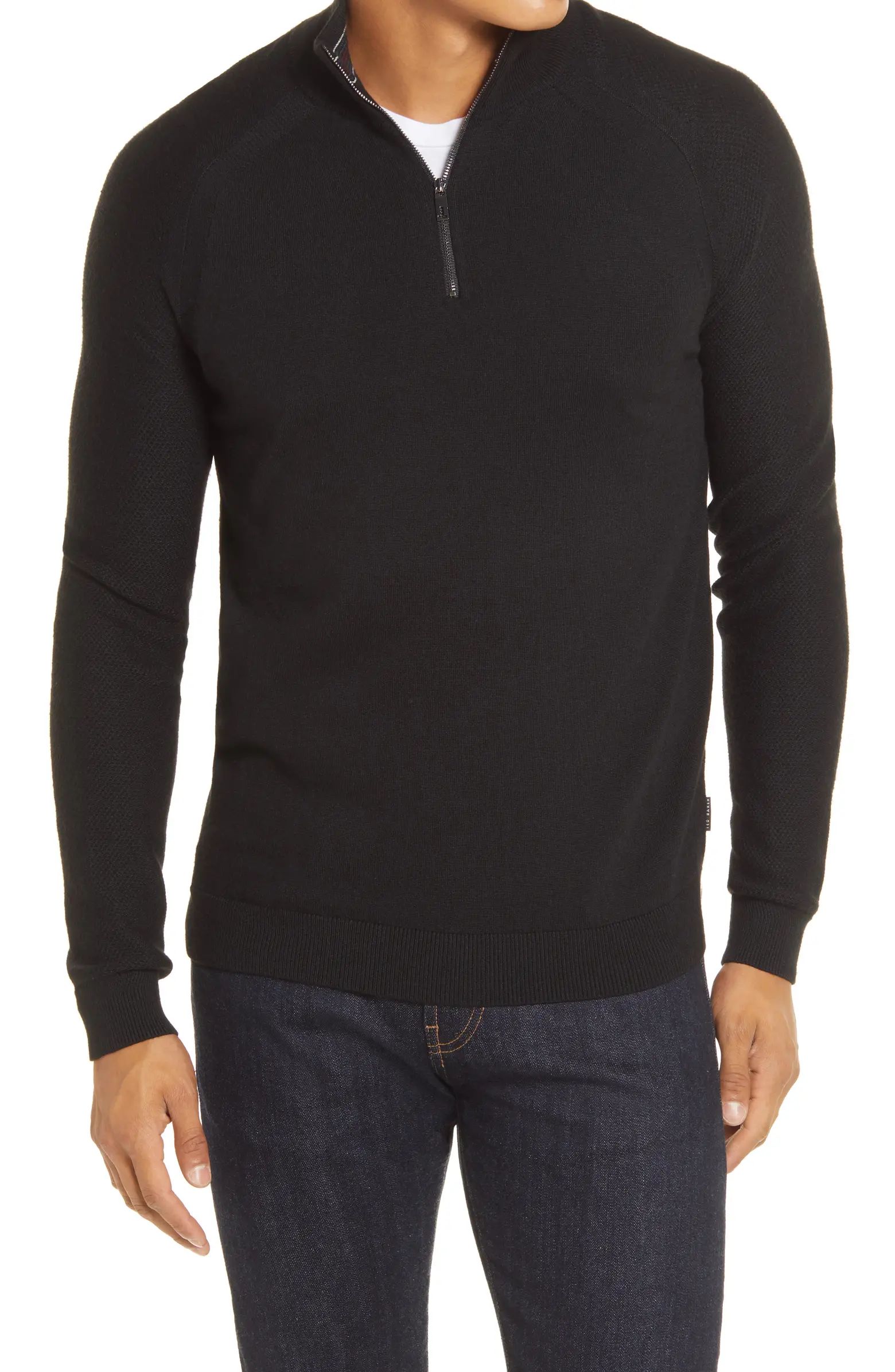 Lostit Slim Fit Quarter Zip Sweater | Nordstrom